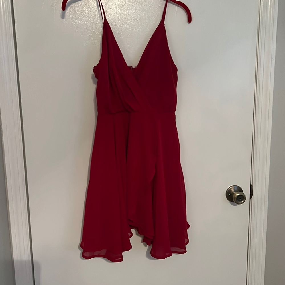 Windsor Red Mini Dress Size Small